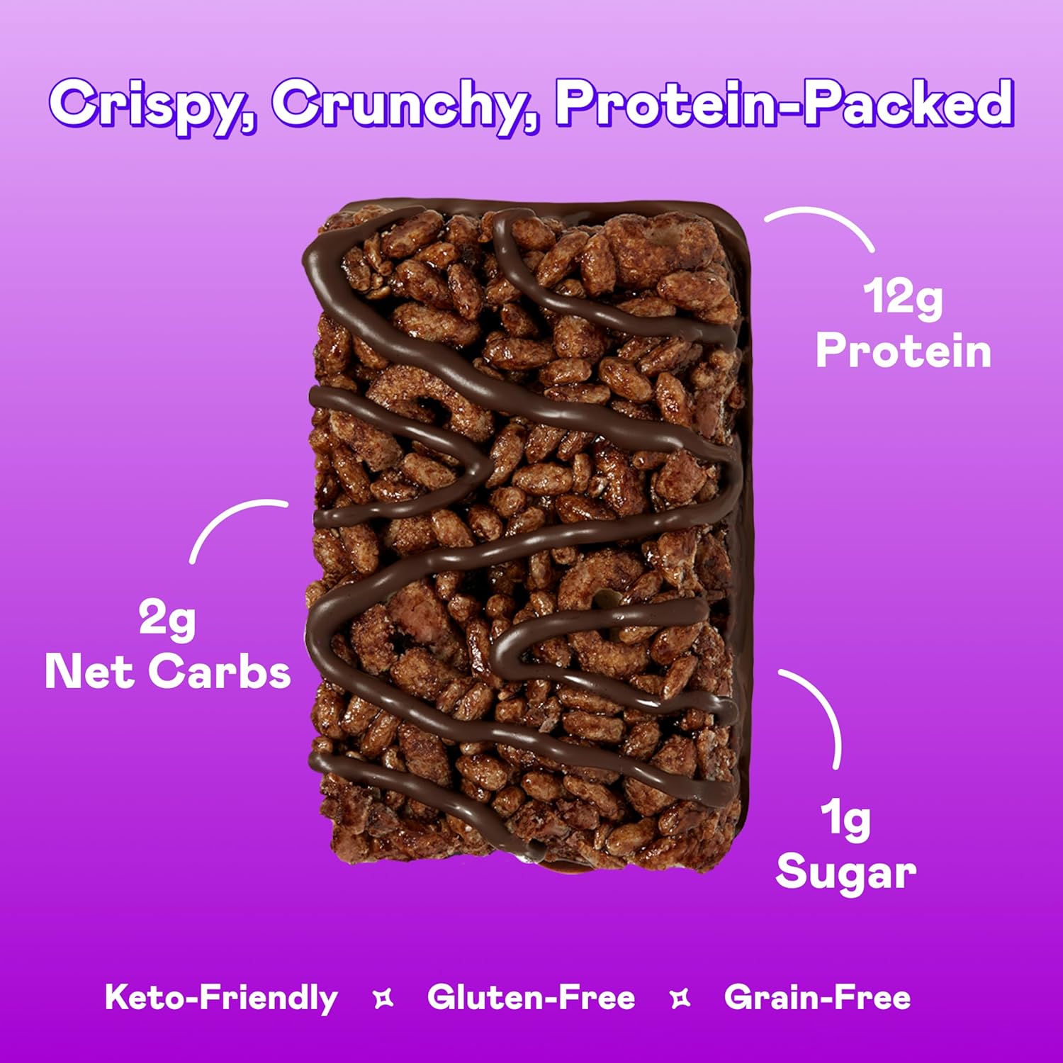 Magic Spoon Treats GF Keto Protein Bar (1 SINGLE BAR) - Top Nutrition and Fitness