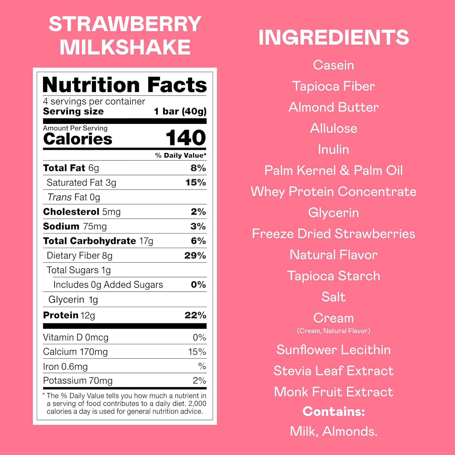 Magic Spoon Treats GF Keto Protein Bar (1 SINGLE BAR) - Top Nutrition and Fitness