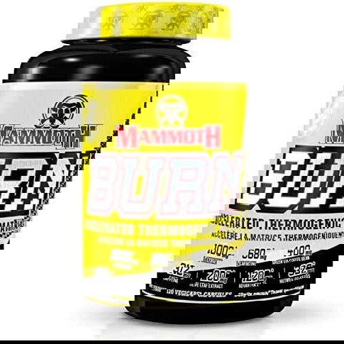 Mammoth Burn Thermogenic Fat Burner (120 capsules) - Top Nutrition and Fitness