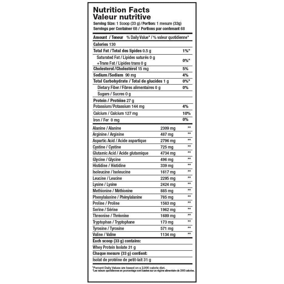 Mammoth  Iso-Rush Protein (5 lbs) - Top Nutrition and Fitness