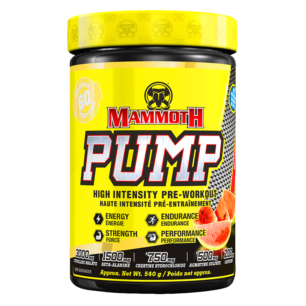 Mammoth Pump Pre-Workout (60 servings) — Watermelon