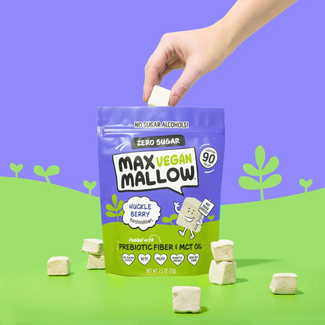 Max Sweets Max Mallow Sugar-Free Marshmallows (1 bag-6 servings) - Top Nutrition and Fitness