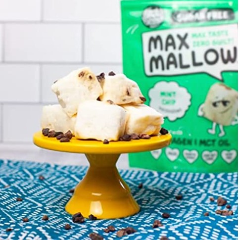 Max Sweets Max Mallow Sugar-Free Marshmallows (1 bag-6 servings) - Top Nutrition and Fitness