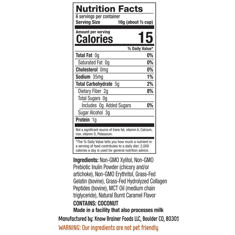 Max Sweets Max Mallow Sugar-Free Marshmallows (1 bag-6 servings) - Top Nutrition and Fitness