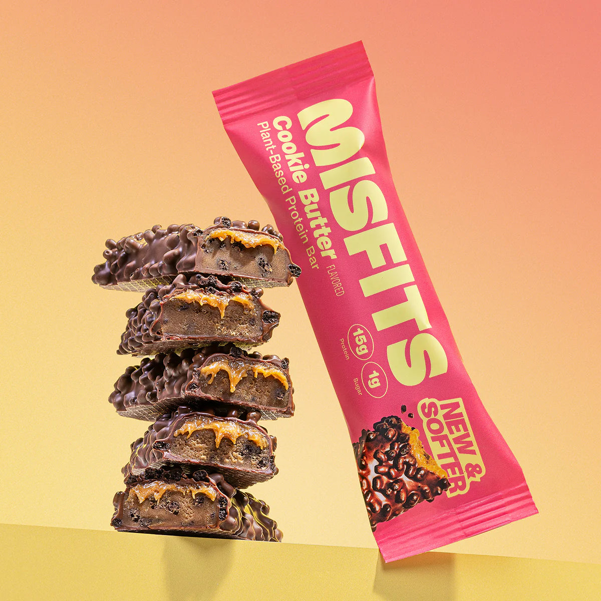 Misfits VEGAN Protein Bar (1 bar) - Top Nutrition and Fitness