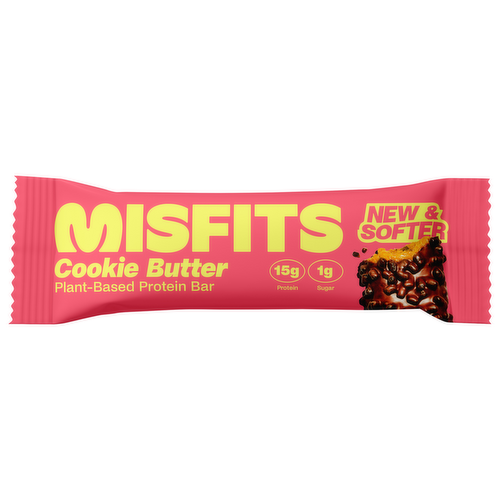 Misfits VEGAN Protein Bar (1 bar) - Top Nutrition and Fitness