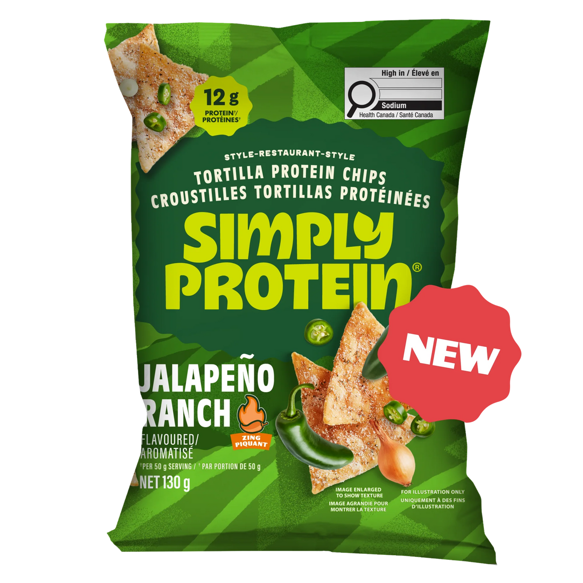Chips tortilla végétaliennes Simply Protein (1 sac)