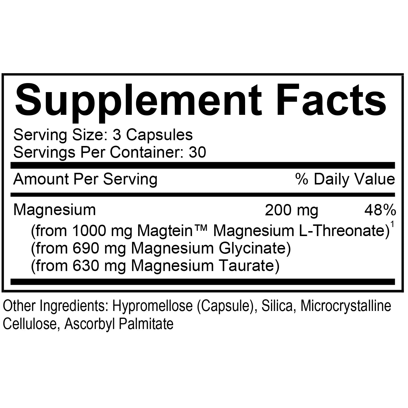 Natural Stacks Magtech - Magnesium Complex (90 capsules) - Top Nutrition and Fitness