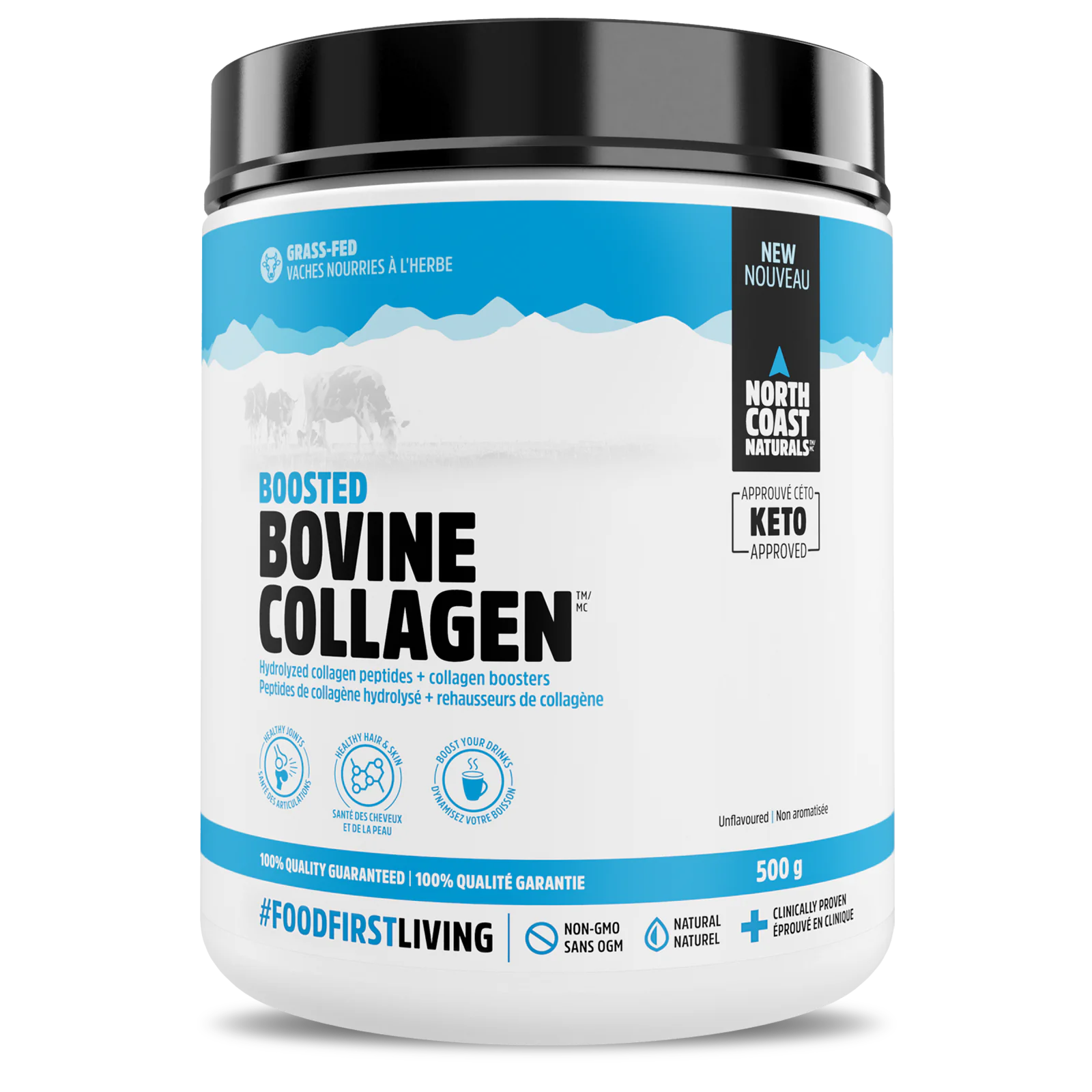 North Coast Naturals Bovine Collagen (500g) - Top Nutrition and Fitness