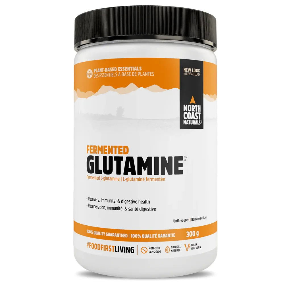 North Coast Naturals Fermented Glutamine (300g) - Top Nutrition and Fitness