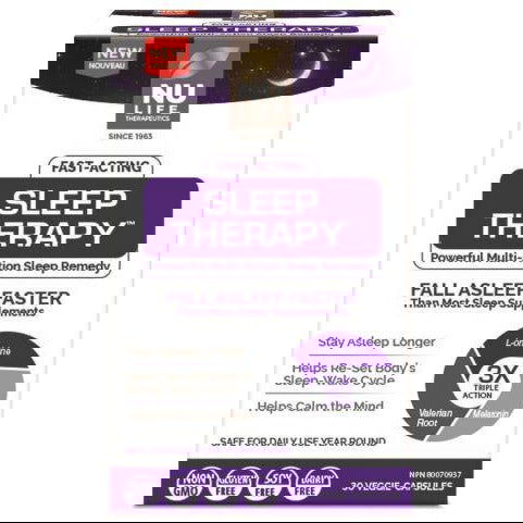 Nu Life Sleep Therapy (30 caps) - Top Nutrition and Fitness