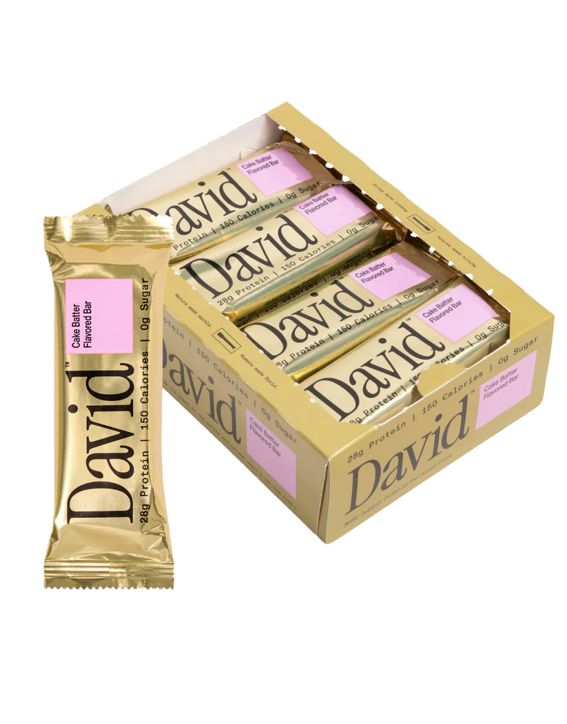 David GF High Protein Bars (BOX of 12)