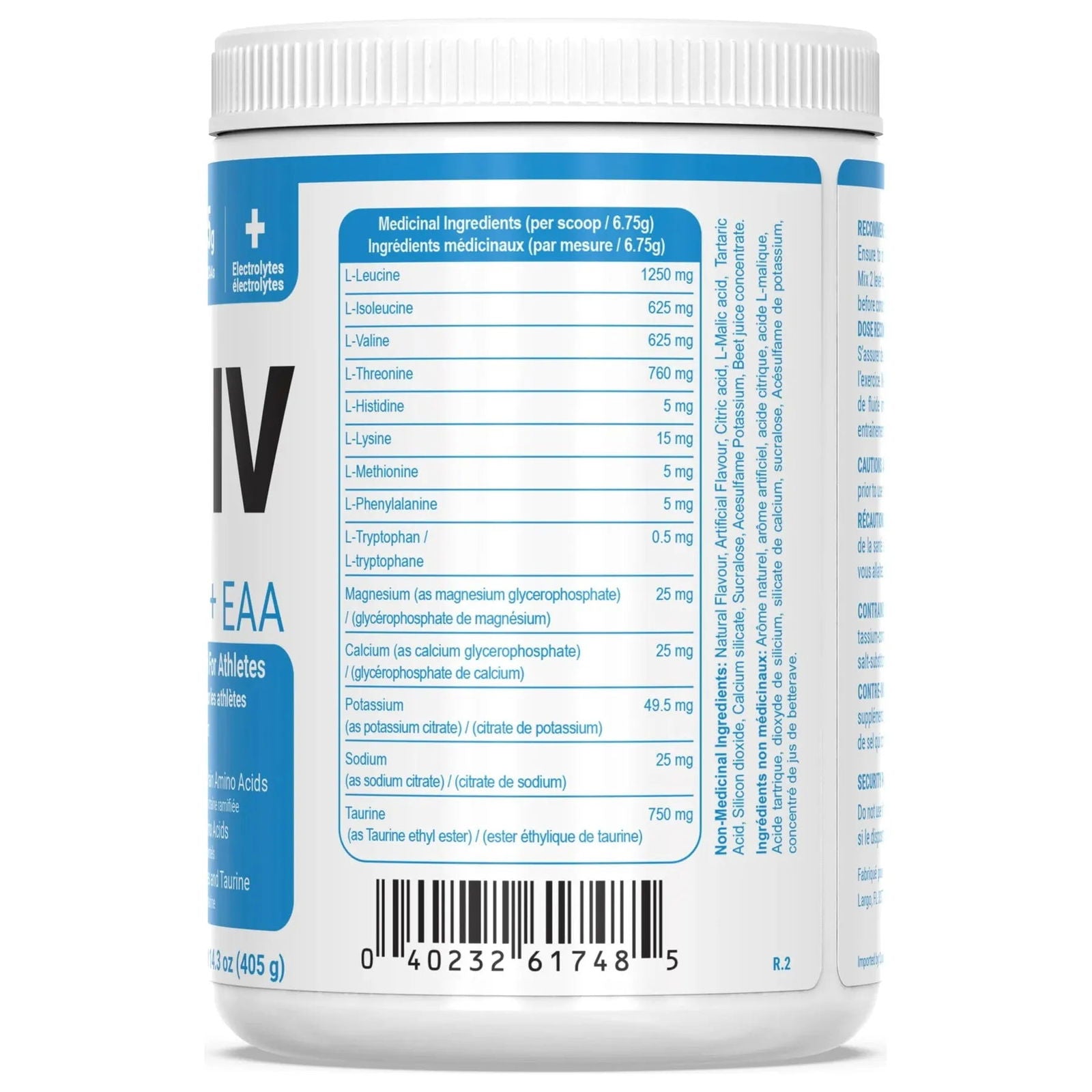 PEScience Amino IV BCAAs/EAAs + Electrolytes (30 servings) - Top Nutrition and Fitness