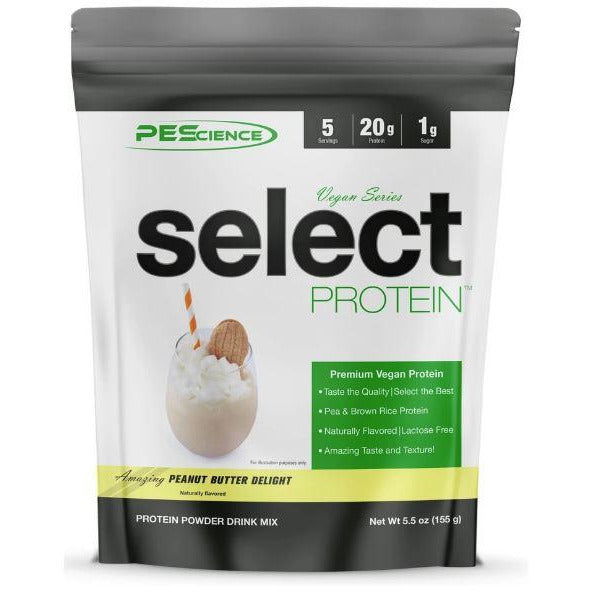 PEScience Select VEGAN Protein TRIAL SIZE (5 servings) - Top Nutrition and Fitness