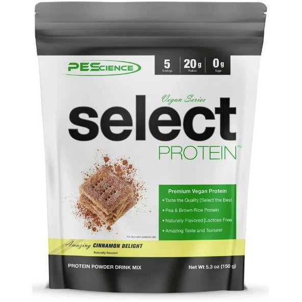 PEScience Select VEGAN Protein TRIAL SIZE (5 servings) - Top Nutrition and Fitness