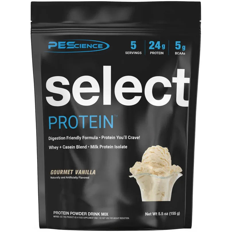 PEScience Select Whey Protein Powder TRIAL SIZE (5 servings) — Gourmet Vanilla