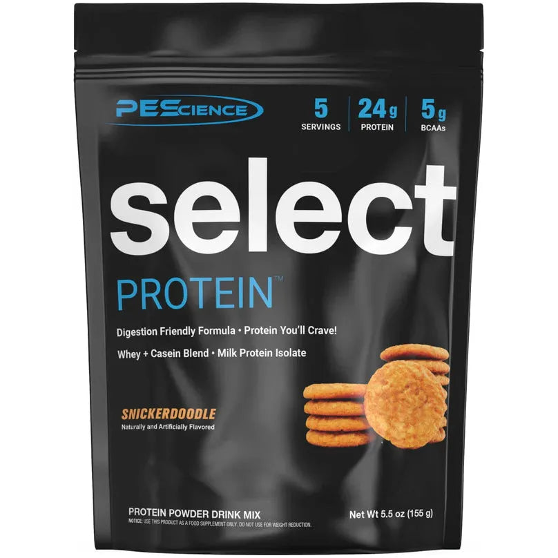 PEScience Select Whey Protein Powder TRIAL SIZE (5 servings) — Snickerdoodle