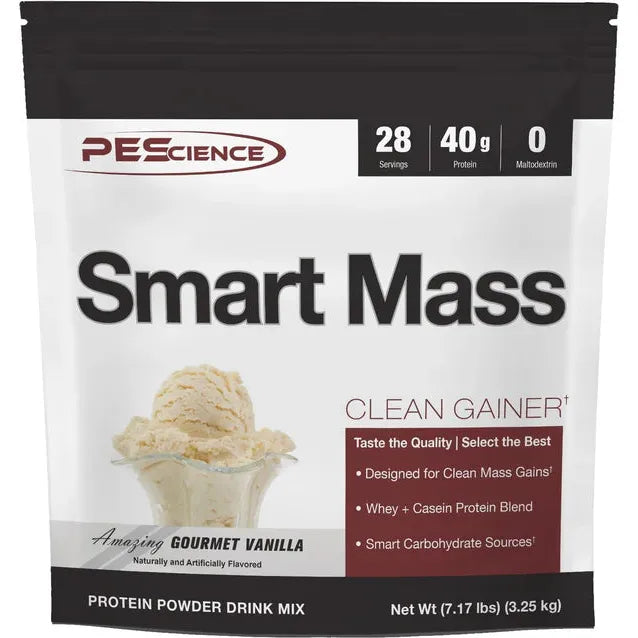 PEScience Smart Mass Gainer Protein Powder (7.65 lbs) - Top Nutrition and Fitness