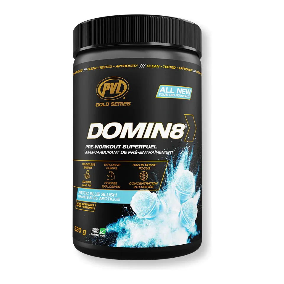 PVL Domin8 Pre-Workout (40 servings) - Top Nutrition and Fitness