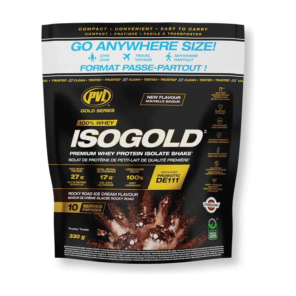 PVL ISOGOLD Go Anywhere Format (10 servings) - Top Nutrition and Fitness