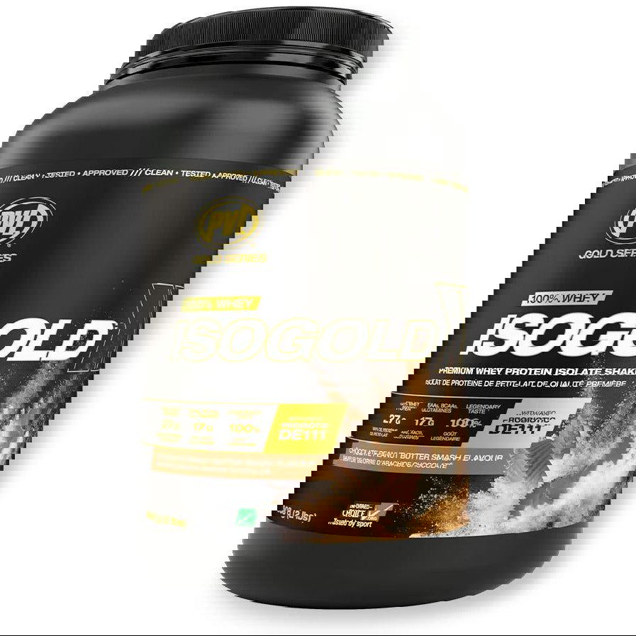 PVL IsoGold Whey Isolate & Hydrolysate (2lb) - Top Nutrition and Fitness
