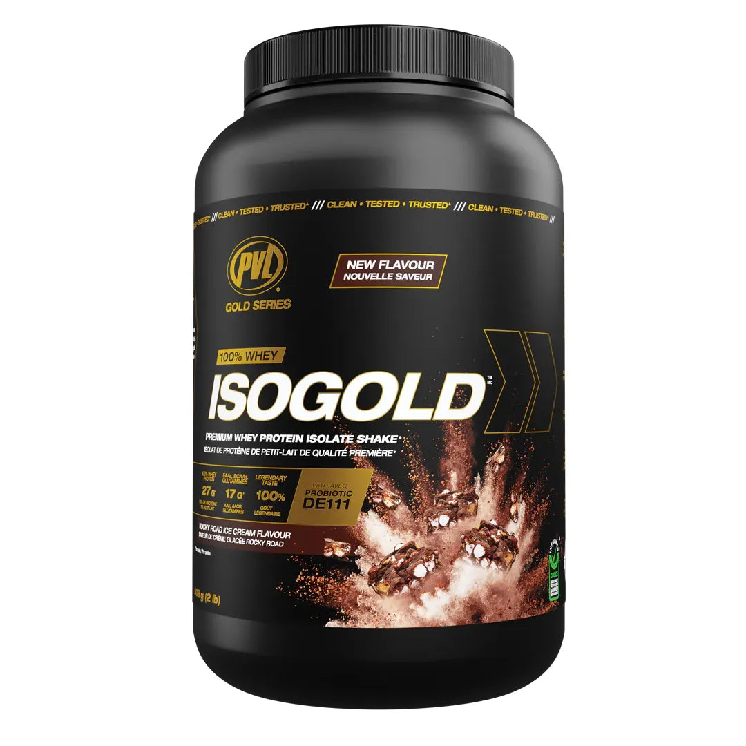 PVL IsoGold Whey Isolate & Hydrolysate (2lb) - Top Nutrition and Fitness