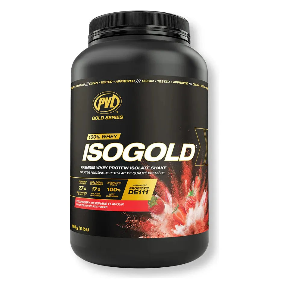 PVL IsoGold Whey Isolate & Hydrolysate (2lb) - Top Nutrition and Fitness