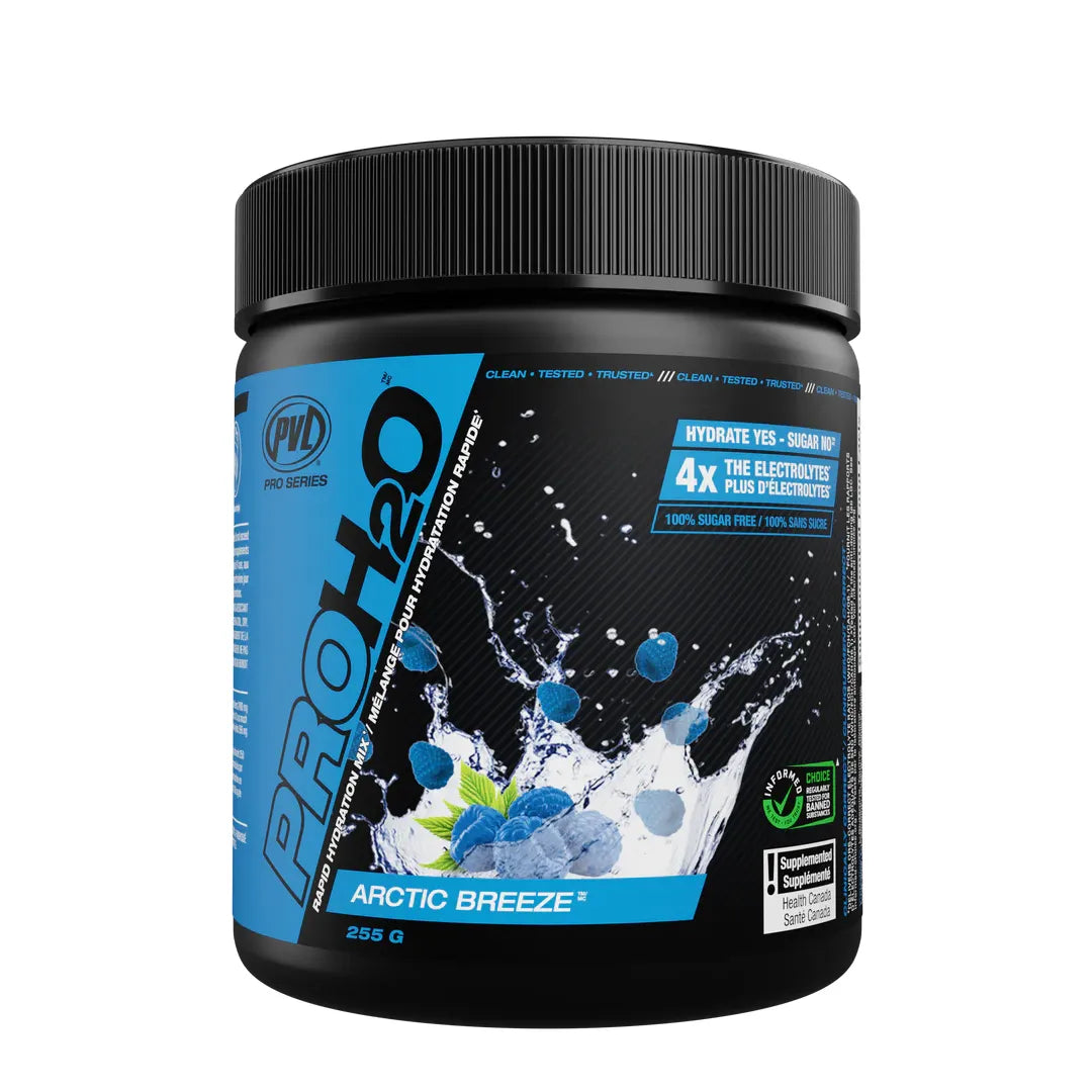 PVL Pro H20 Sugar-Free Electrolytes (255g) - Top Nutrition and Fitness
