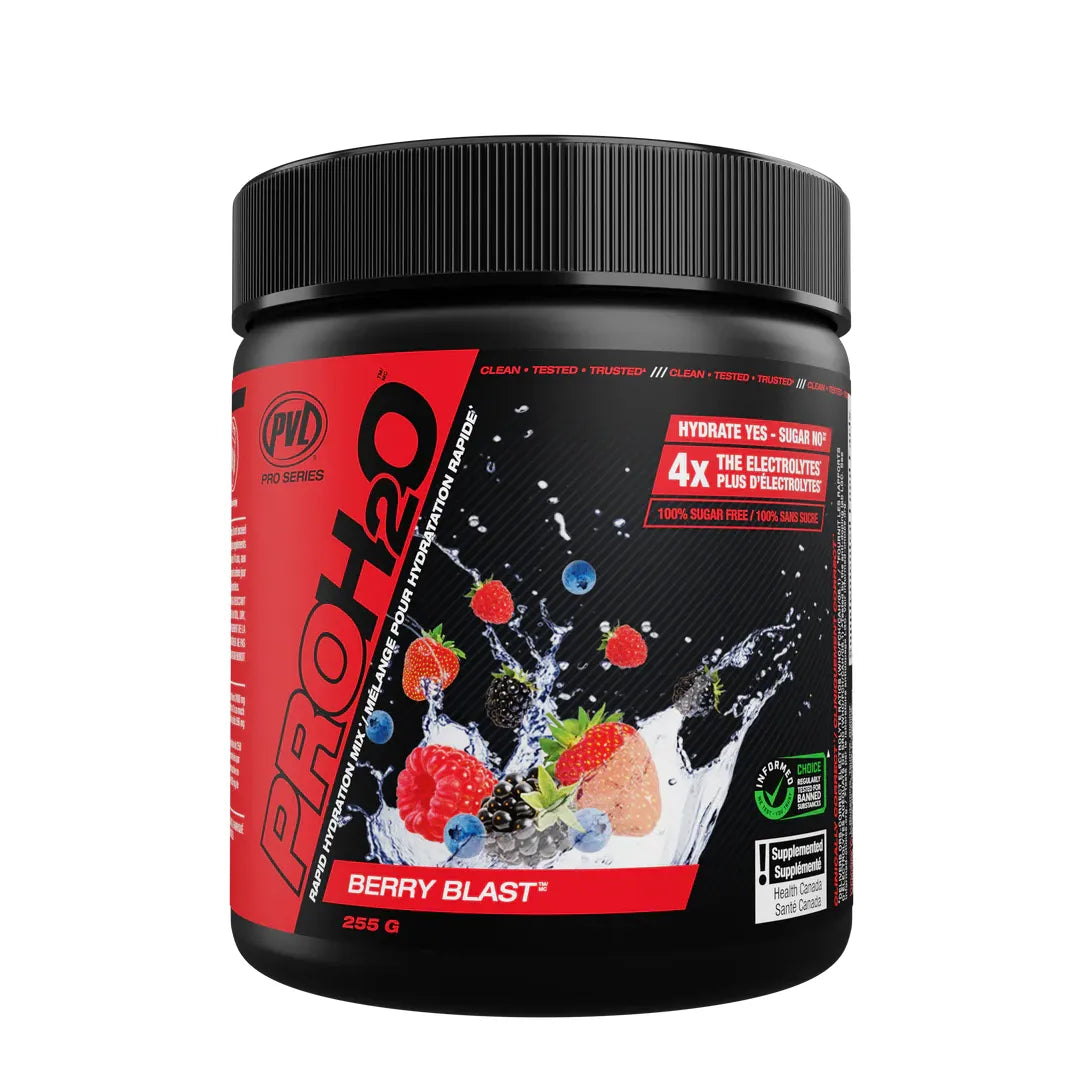 PVL Pro H20 Sugar-Free Electrolytes (255g) - Top Nutrition and Fitness