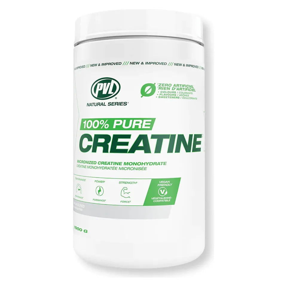 PVL Unflavored Creatine Monohydrate (1000g) - Top Nutrition and Fitness