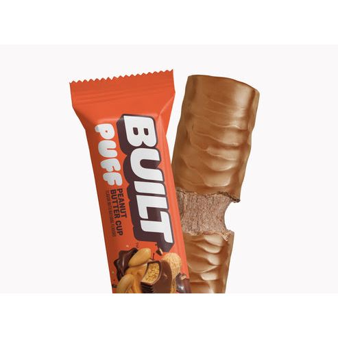 Built Protein Bars & Puffs Peanutbuttercup Puff Lightblue