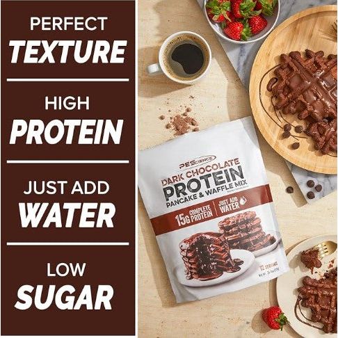 Pescience Pancake & Waffle Mix (12 servings) - Top Nutrition and Fitness