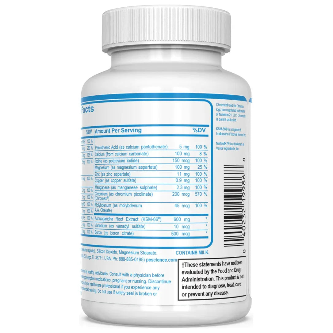 Pescience TruMulti Men's Multivitamin (90 capsules) - Top Nutrition and Fitness