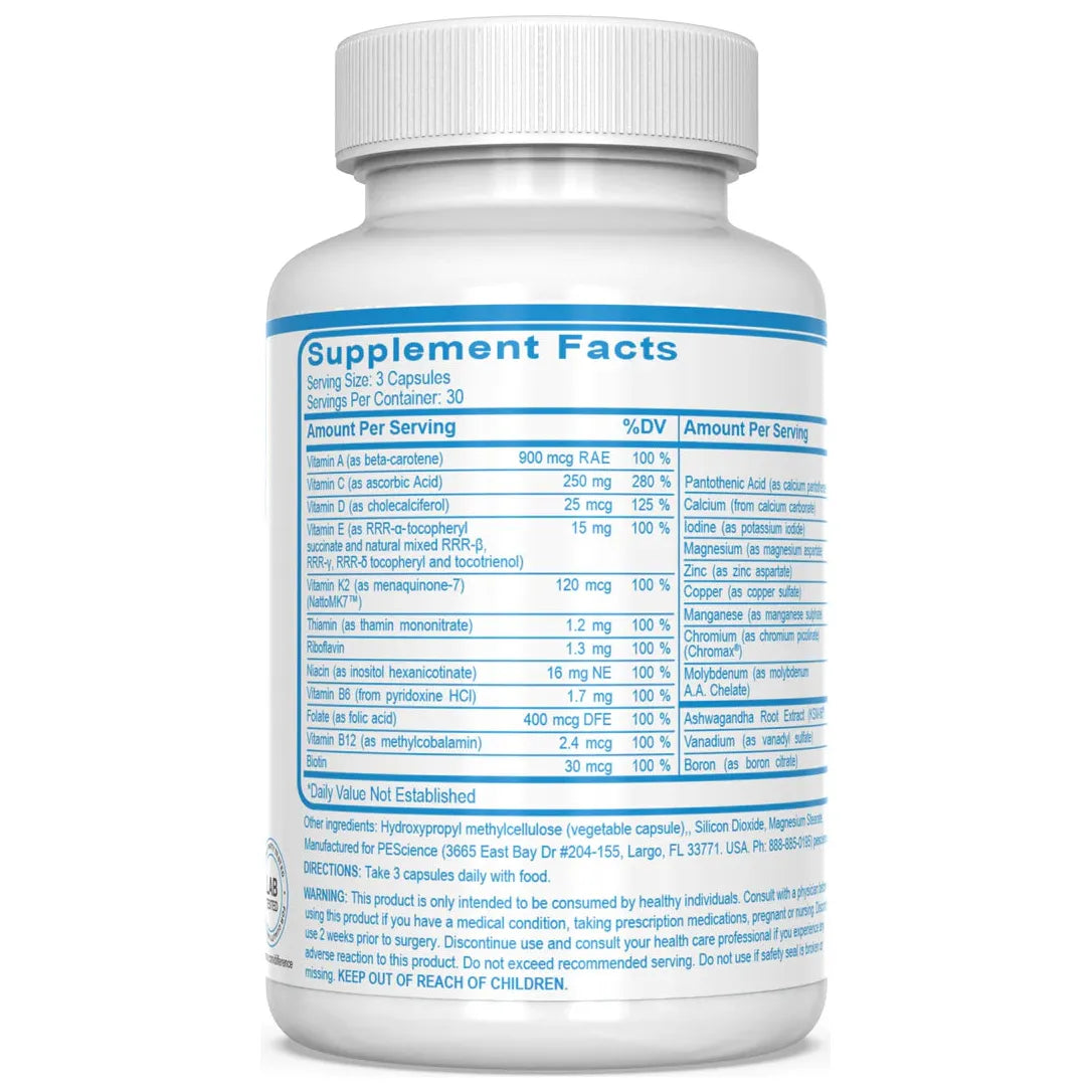 Pescience TruMulti Men's Multivitamin (90 capsules) - Top Nutrition and Fitness