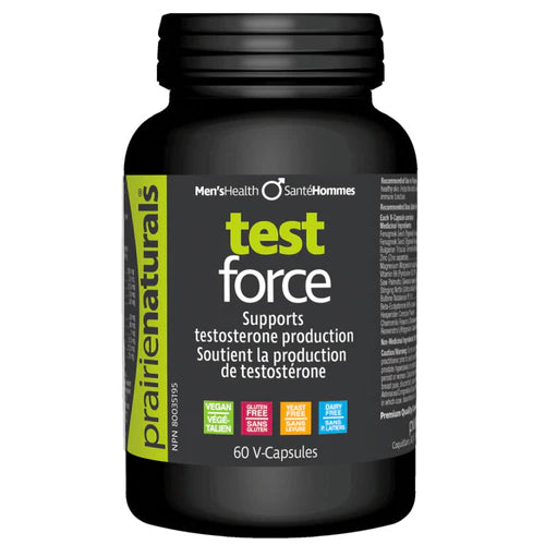 Prairie Naturals Test-Force (60 capsules) - Top Nutrition and Fitness