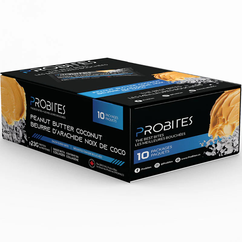 ProBites Protein Balls (1 BOX of 10) — Peanut Butter Coconut