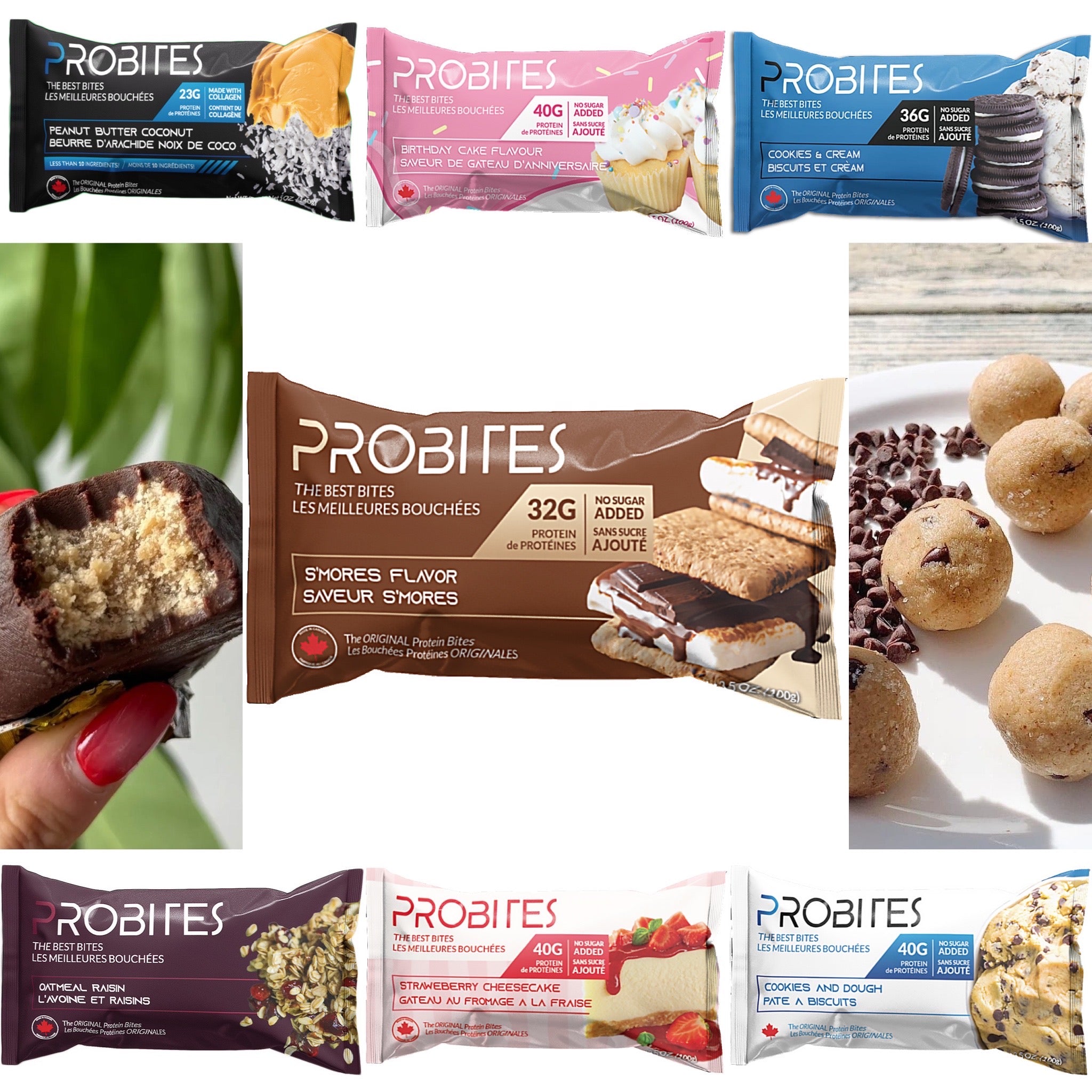 ProBites Protein Balls (1 pack of 2 bites) - Top Nutrition and Fitness