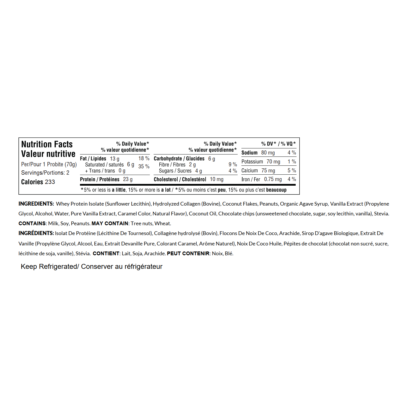 ProBites Protein Balls (1 pack of 2 bites) - Top Nutrition and Fitness