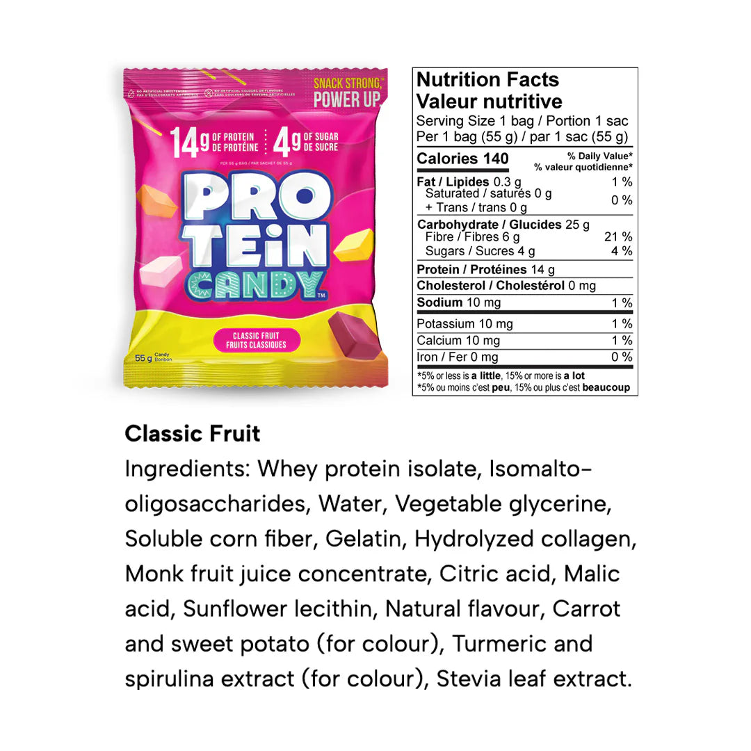 Protein Candy (1 bag) - Top Nutrition and Fitness
