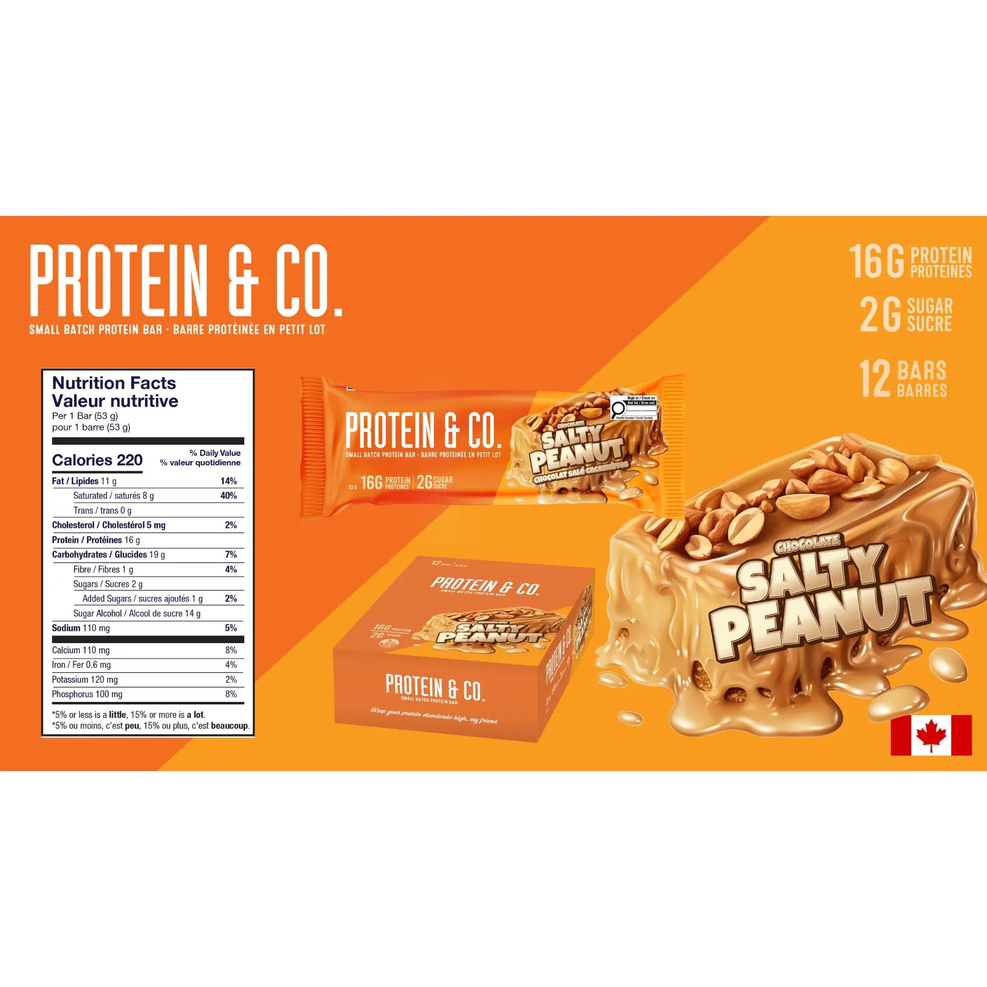 Nutraphase Protein & Co. Keto Protein Bar (1 bar)