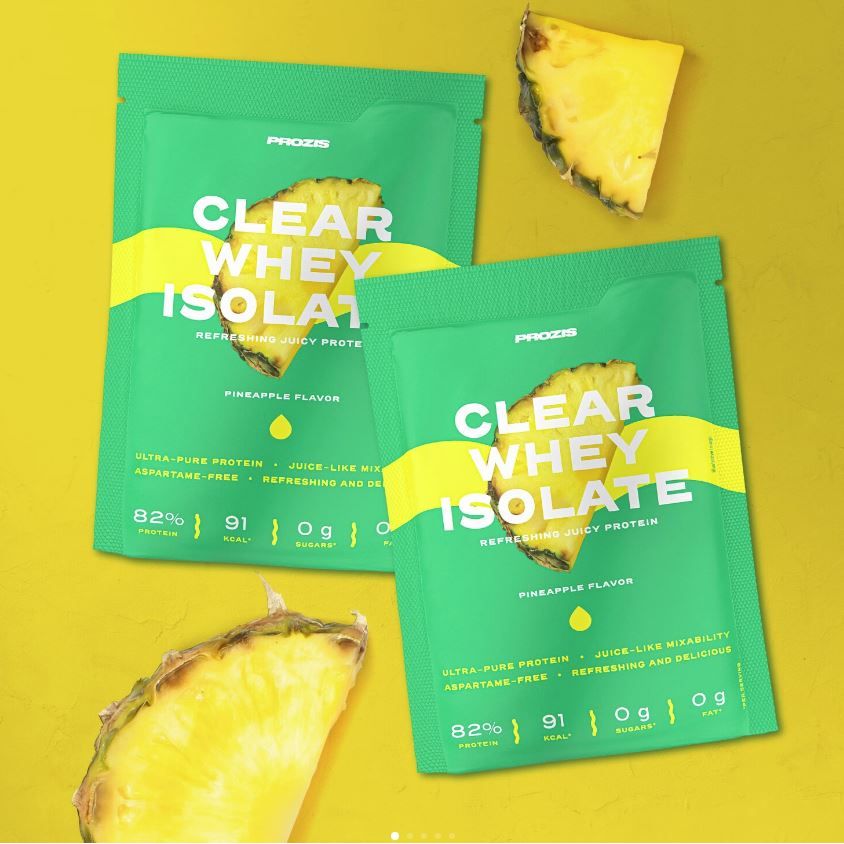 Prozis Clear Whey Isolate (1 sachet) — Pineapple