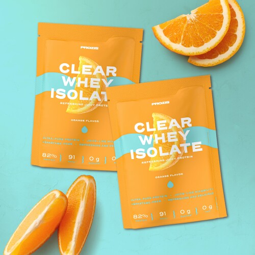 Prozis Clear Whey Isolate (1 sachet) — Orange