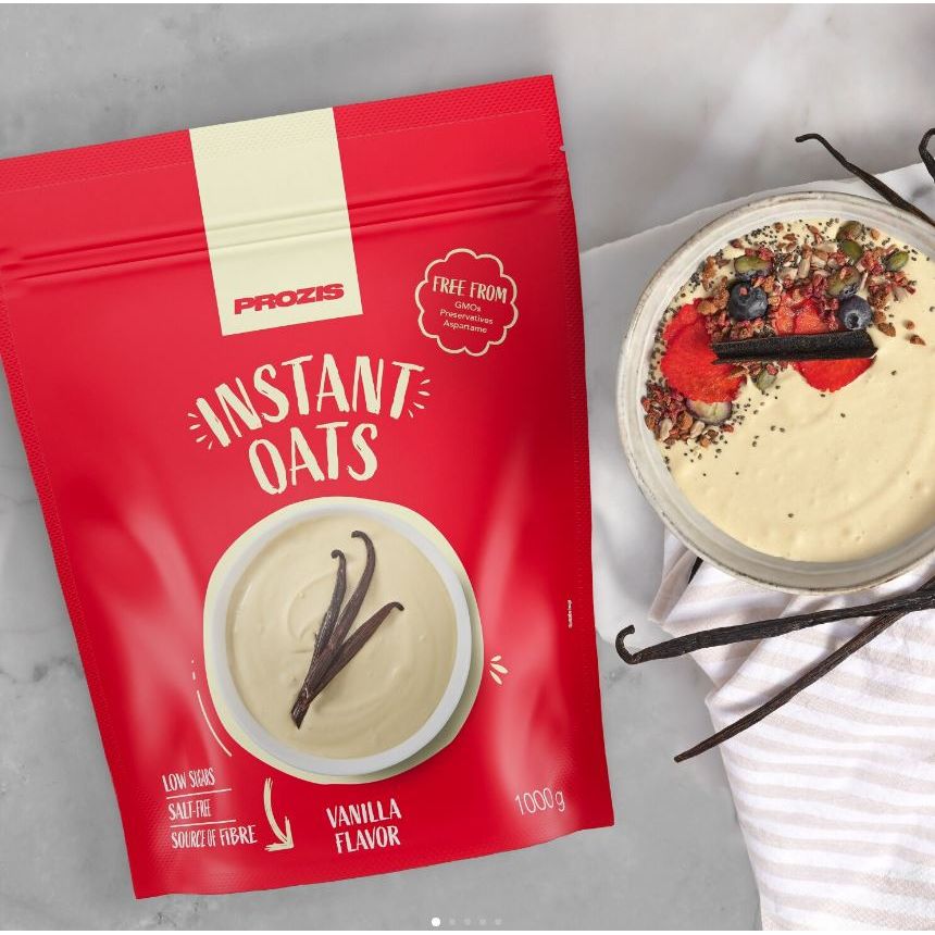 Prozis Instant Oats Powder (1000g) — Vanilla