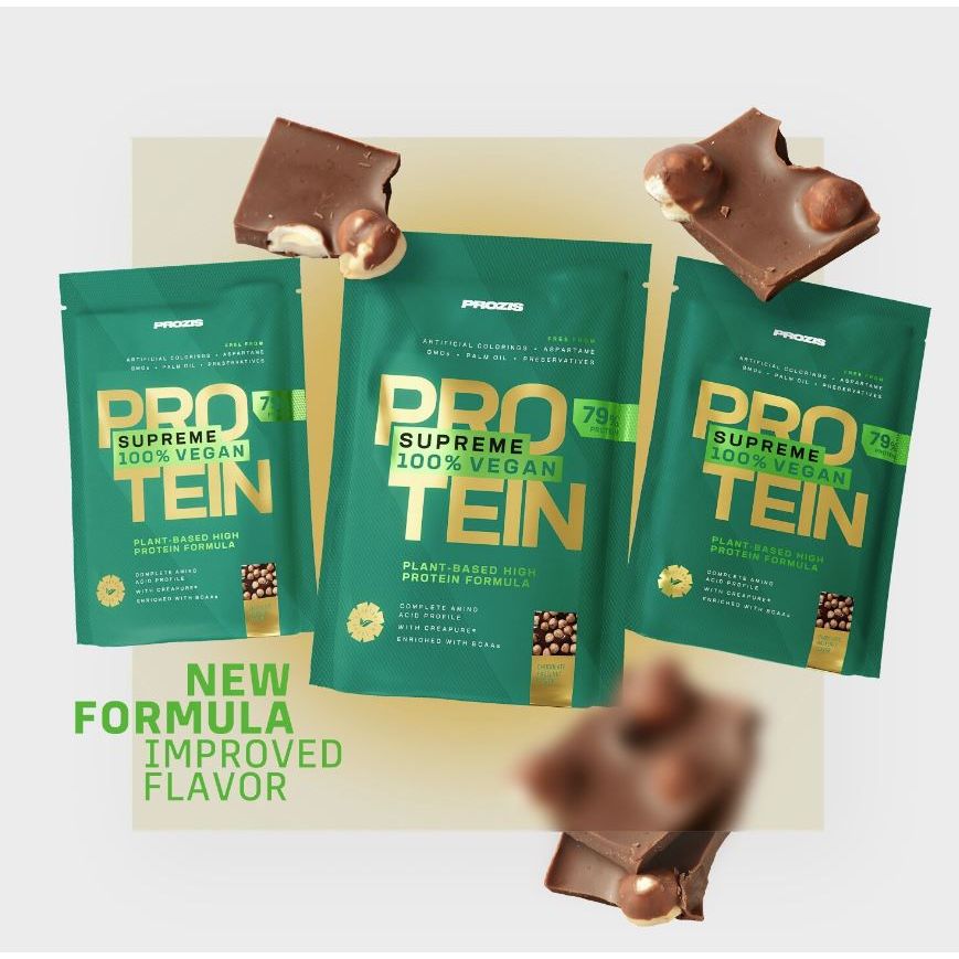 Prozis Supreme 100% Vegan Protein (1 sachet) - Top Nutrition and Fitness