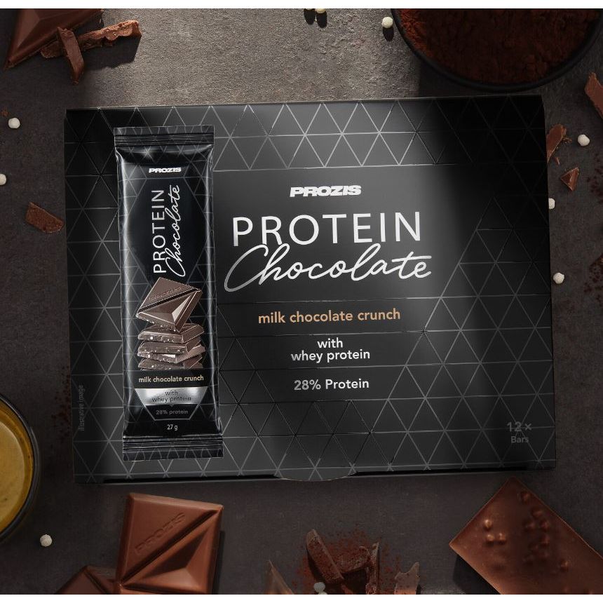 Prozis Whey Protein Chocolate (1 bar) - Top Nutrition and Fitness