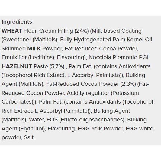 Prozis Zero Sugar Hazel-Choco Cookies (1 pack of 6 cookies) - Top Nutrition and Fitness