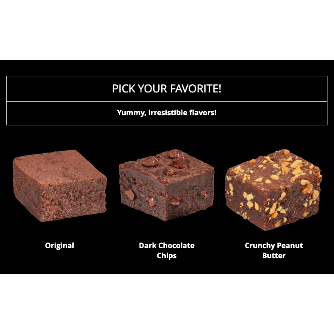 Prozis Zero Sugar Protein Brownie (1 brownie) - Top Nutrition and Fitness