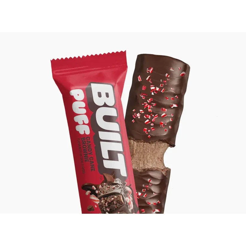 Built Protein Bars & Puffs Puff Candycanebrownie Puffpull