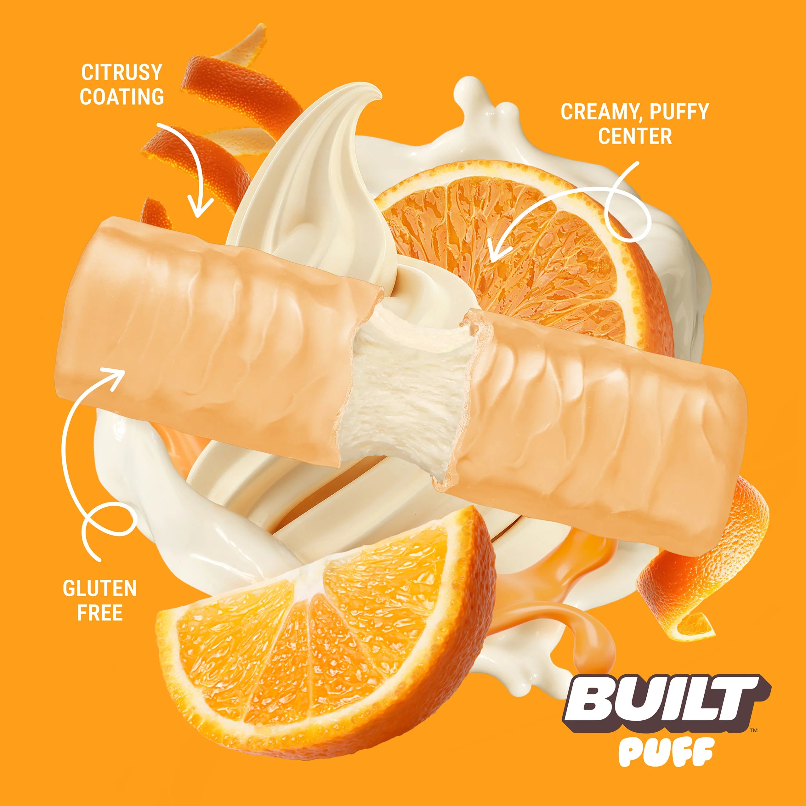 Built Protein Bars & Puffs Puff Orangecreampop Global
