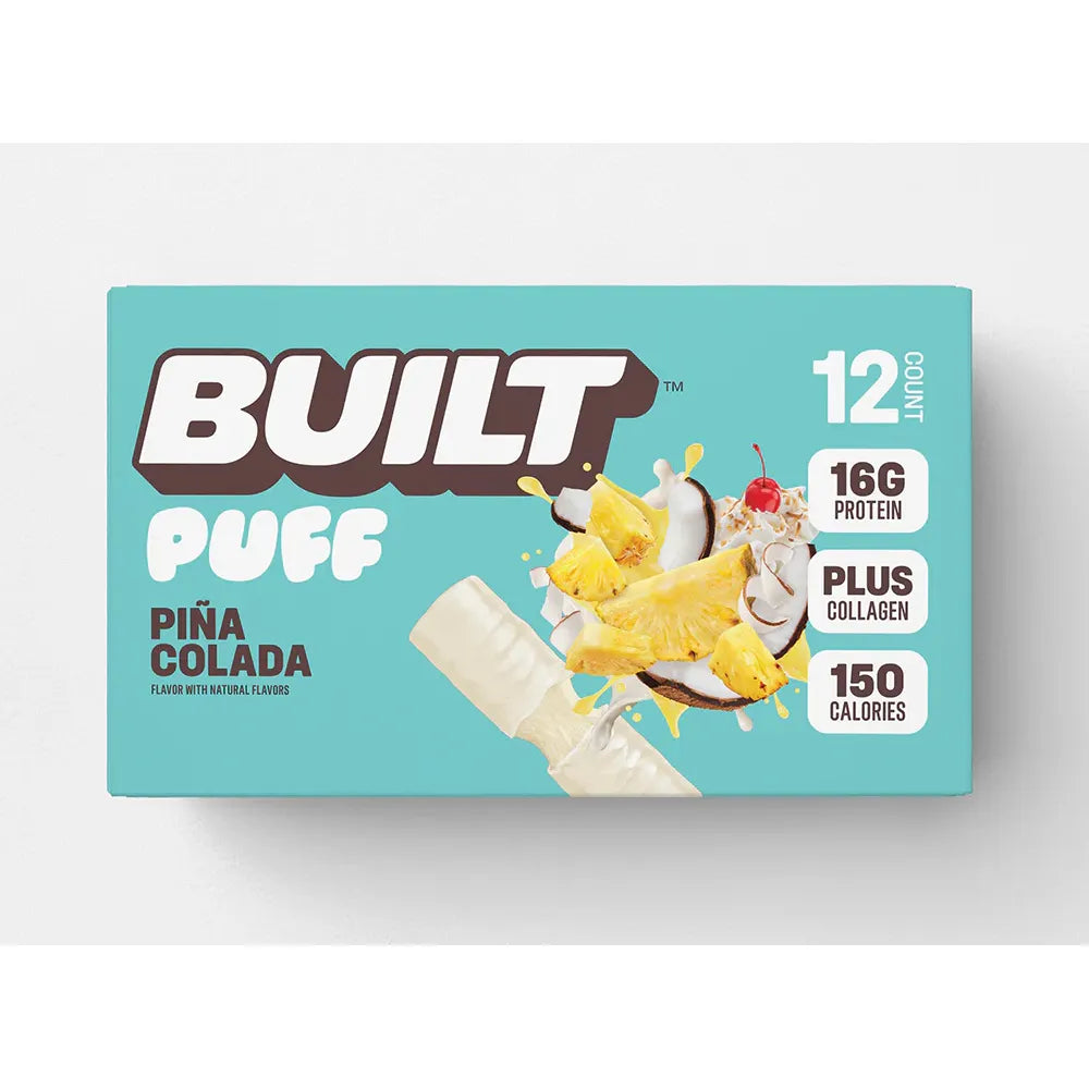 Built Protein Bars & Puffs (1 Box of 12)